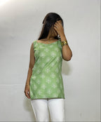 REVA FLAT NECK KURTI