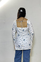 MIRA FLAT-NECK KURTI