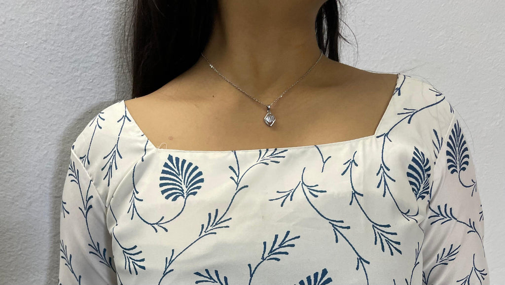 MIRA FLAT-NECK KURTI