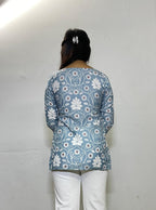 AASTHA- V-NECK KURTI