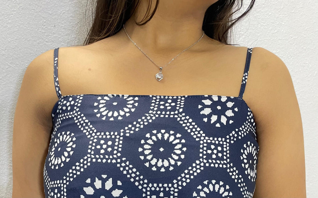 NAVYA FLAT-NECK KURTI