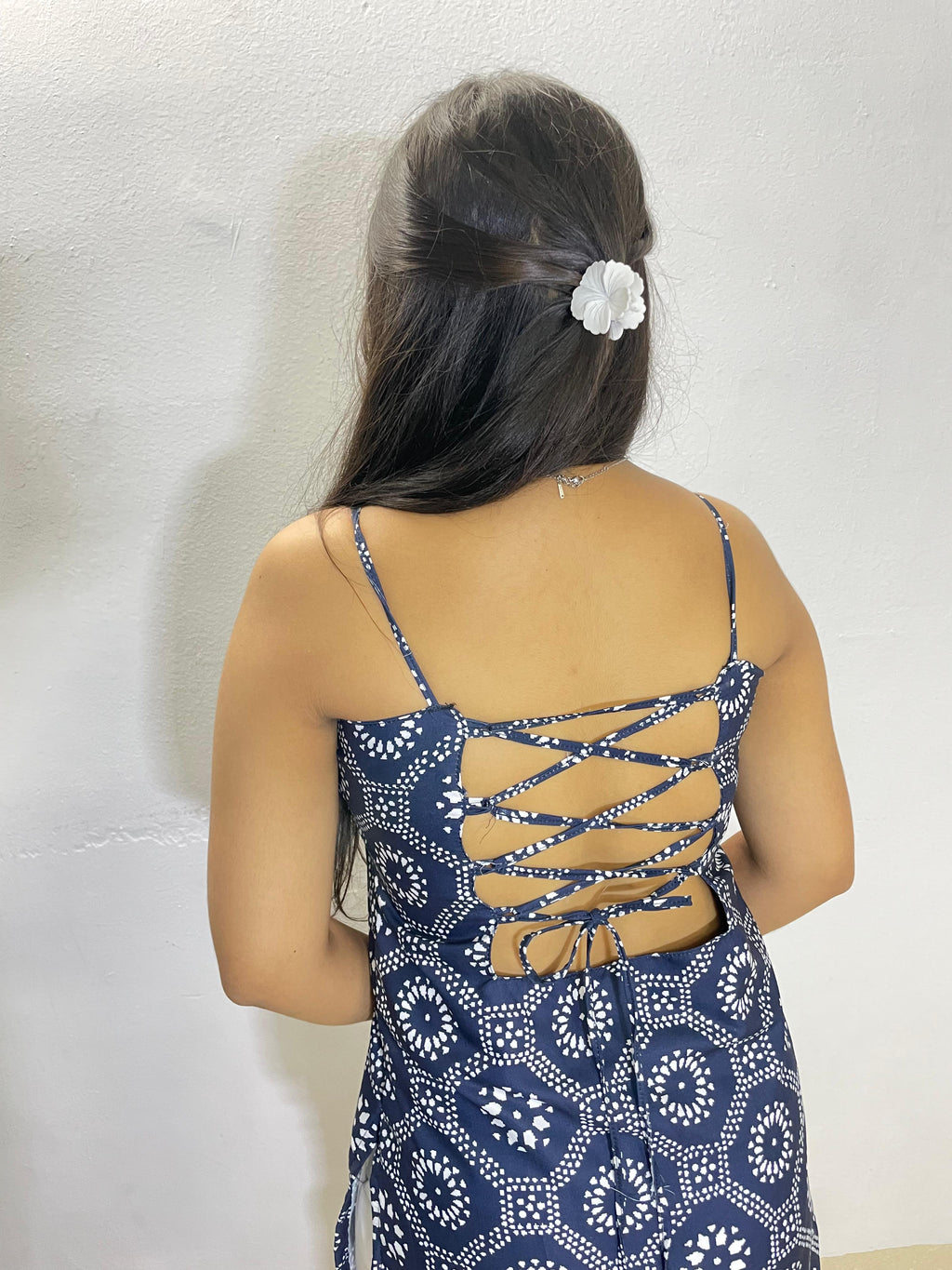 NAVYA FLAT-NECK KURTI