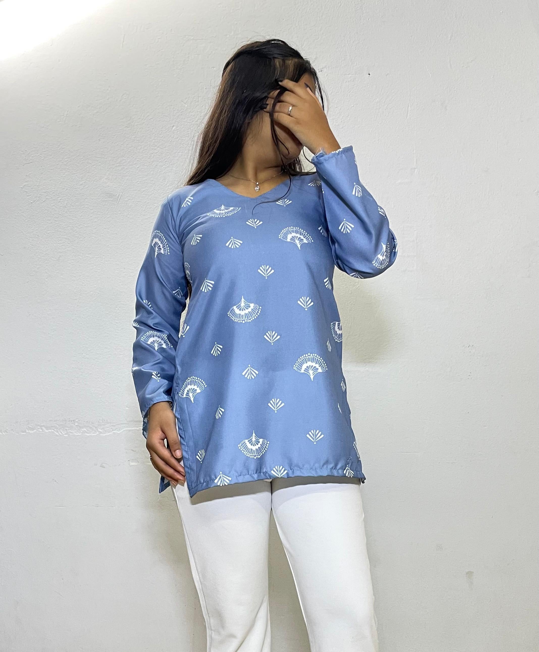 DIYA V-NECK KURTI